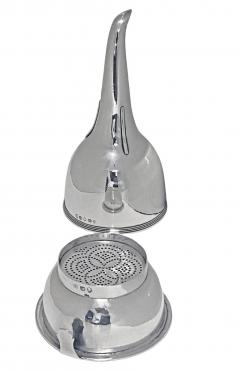 John Emes Antique Georgian Silver Wine Funnel London 1807 John Emes - 4219442