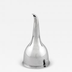 John Emes Antique Georgian Silver Wine Funnel London 1807 John Emes - 4219650