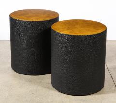 John Eric Byers Pair of Carved Side Tables - 2500321