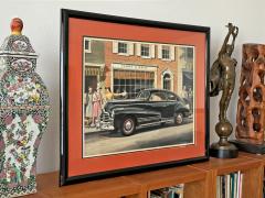 John F Gould 1942 Pontiac Advertisement Artwork like Norman Rockwell America - 4503035