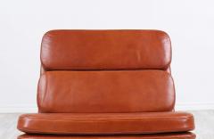 John Follis John Follis Solo Cognac Leather Lounge Chairs for Fortress - 2226818