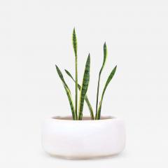 John Follis Large John Follis Tire White Glaze Planter for Architectural Pottery - 2250011