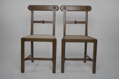 John Gregory Crace J G Crace attributed In the style of AWN Pugin A pair of Gothic Revival chairs - 4193146