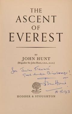 John Hunt The Ascent of Everest BY John HUNT - 3257716
