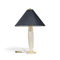 John Hutton John Hutton for Donghia Ondoso Mid Century Murano Glass Lamp Pair - 4752503
