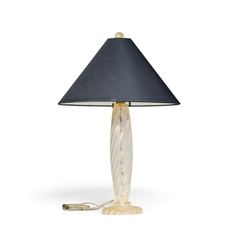 John Hutton John Hutton for Donghia Ondoso Mid Century Murano Glass Lamp Pair - 4752504