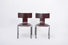 John Hutton Pair of Vintage Anziano Dining Chairs by John Hutton for Donghia - 1951083
