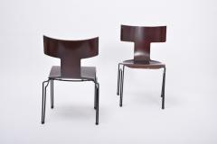 John Hutton Pair of Vintage Anziano Dining Chairs by John Hutton for Donghia - 1951085