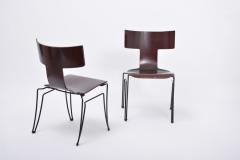 John Hutton Pair of Vintage Anziano Dining Chairs by John Hutton for Donghia - 1951087