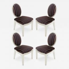 John Hutton Set of 4 Dining Game Chairs by John Hutton for Donghia - 156921