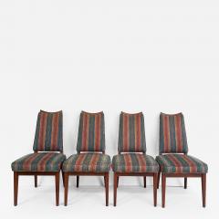 John Keal 1960s John Keal Brown Saltman Dining Chairs Set of Four - 4568664