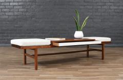 John Keal California Modern Slatted Bench Coffee Table by John Keal - 4154682