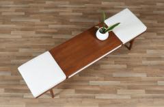 John Keal California Modern Slatted Bench Coffee Table by John Keal - 4154684