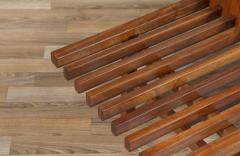 John Keal California Modern Slatted Bench Coffee Table by John Keal - 4154687
