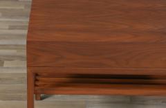 John Keal California Modern Slatted Walnut Side Tables by John Keal - 4168702