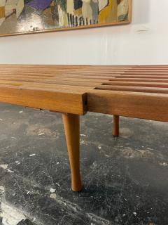 John Keal Extendable Bench in mahogany by John Keal for Brown Saltman - 3945319