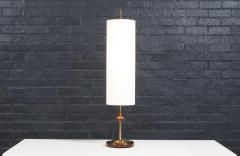 John Keal John Keal Korina Wood Brass Accent Table Lamp for Modeline of California - 4316601