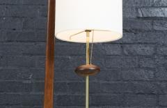 John Keal John Keal Korina Wood Brass Accent Table Lamp for Modeline of California - 4316605