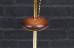 John Keal John Keal Korina Wood Brass Accent Table Lamp for Modeline of California - 4316606