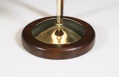 John Keal John Keal Korina Wood Brass Accent Table Lamp for Modeline of California - 4316608