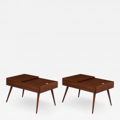 John Keal John Keal Model 84 Side Tables for Brown Saltman - 2301437