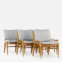 John Keal John Keal for Brown Saltman Bleached Mahogany Dining Chairs Set of 6 - 3710376