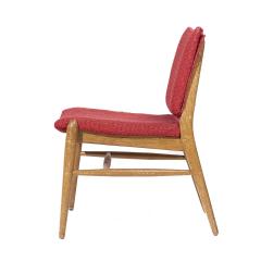 John Keal John Keal for Brown Saltman Mid Century Beached Mahogany Dining Chairs Pair - 3932258
