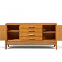 John Keal John Keal for Brown Saltman Mid Century Bleached Mahogany Credenza - 4814655