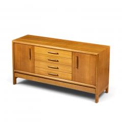John Keal John Keal for Brown Saltman Mid Century Bleached Mahogany Credenza - 4814659