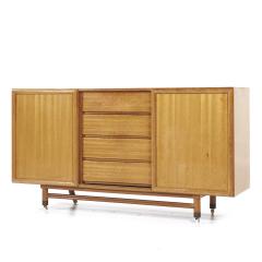 John Keal John Keal for Brown Saltman Mid Century Bleached Mahogany Lowboy Dresser - 3840002