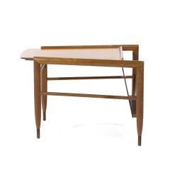 John Keal John Keal for Brown Saltman Mid Century Magazine Side Table - 3924680