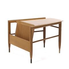 John Keal John Keal for Brown Saltman Mid Century Magazine Side Table - 3924685