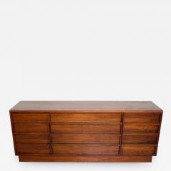 John Keal Mid Century Modern Danish Modern Brown Saltman John Keal Dresser Sideboard Chest - 1212877