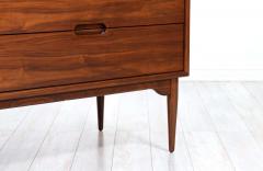 John Keal Mid Century Modern Walnut Dresser by John Keal for Brown Saltman - 2272604