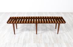 John Keal Mid Century Two Tone Bench Table by John Keal for Brown Saltman - 3113053