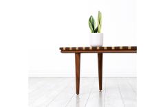 John Keal Mid Century Two Tone Bench Table by John Keal for Brown Saltman - 3113058