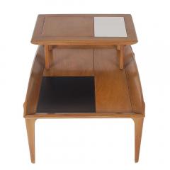 John Keal Walnut Step Tables by John Keal for Brown Saltman - 2487727
