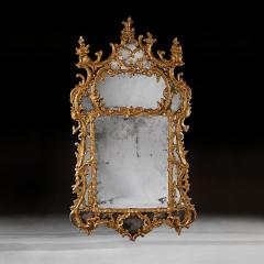 John Linnell EXCEPTIONAL MID 18TH CENTURY GEORGE II CARTON PIERRE GILT MIRROR - 1953825