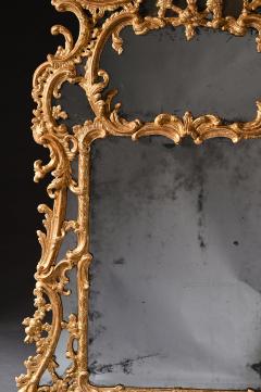 John Linnell EXCEPTIONAL MID 18TH CENTURY GEORGE II CARTON PIERRE GILT MIRROR - 1953845