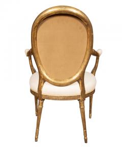 John Linnell Pair Of George III Giltwood Armchairs - 3996013