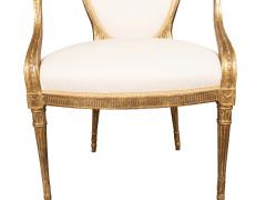 John Linnell Pair Of George III Giltwood Armchairs - 3996023