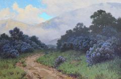 John Marshall Gamble Santa Barbara Landscape with California Lilacs - 4433143
