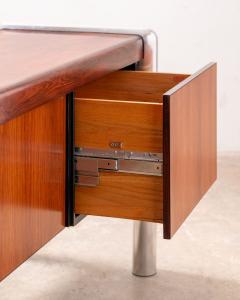 John Mascheroni 1970s Brazilian Rosewood Tubo credenza designed by John Mascheroni for Vecta - 3458758