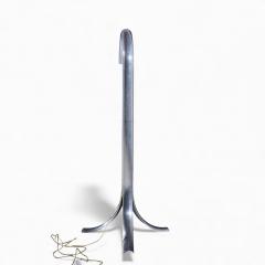 John Mascheroni John Mascheroni Mid Century Aluminum Tube Floor Lamps Pair - 4418201