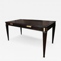 John McDevitt A Contemporary Custom Made Patinated Steel and Brass Desk - 3033933