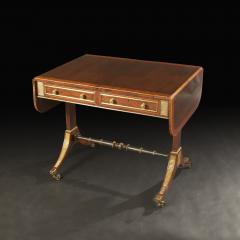 John McLean Regency Brass Mounted Sofa Table by John McLean - 2146139