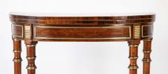 John McLean Regency Rosewood Banded Foldover Games Table Attributed to John McLean - 4444791