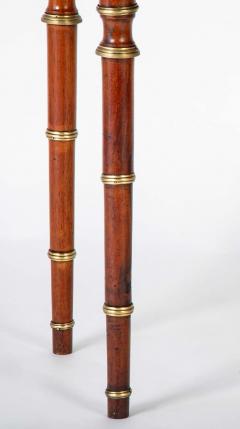 John McLean Regency Rosewood Banded Foldover Games Table Attributed to John McLean - 4444793