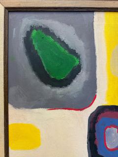 John Millard Ferren Original 1968 Abstract Oil Painting by John Ferren Listed Artist - 4336913