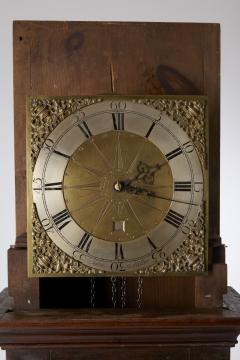 John Miller clockmaker A Pennsylvania tall clock with crenellated top - 1664656